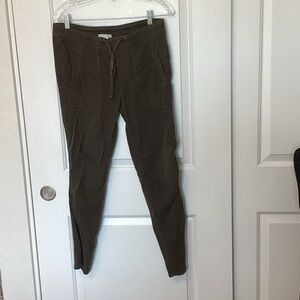 James Perse women’s jogger pants size 2 drawstring stretch WKL1730